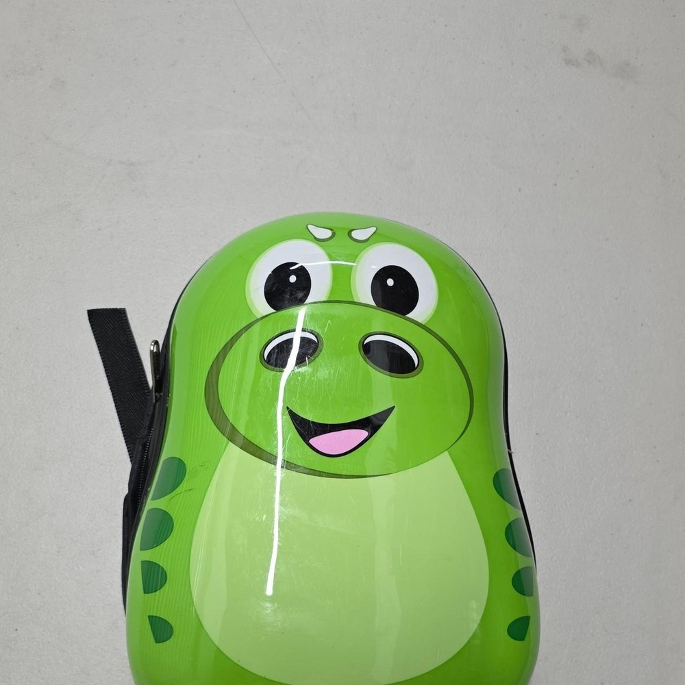 Green dinosaur backpack kids